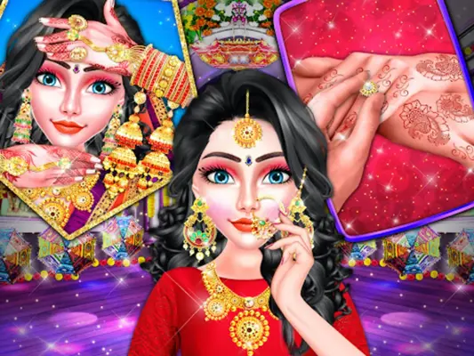 North Indian Wedding Girl Game android App screenshot 1