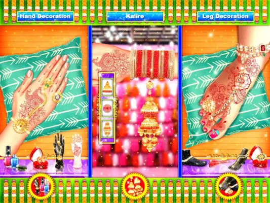 North Indian Wedding Girl Game android App screenshot 2